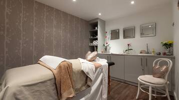 Body treatments, aromatherapy, hot stone massages, deep-tissue massages