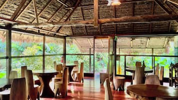 Breakfast, lunch, dinner served; local cuisine, garden views