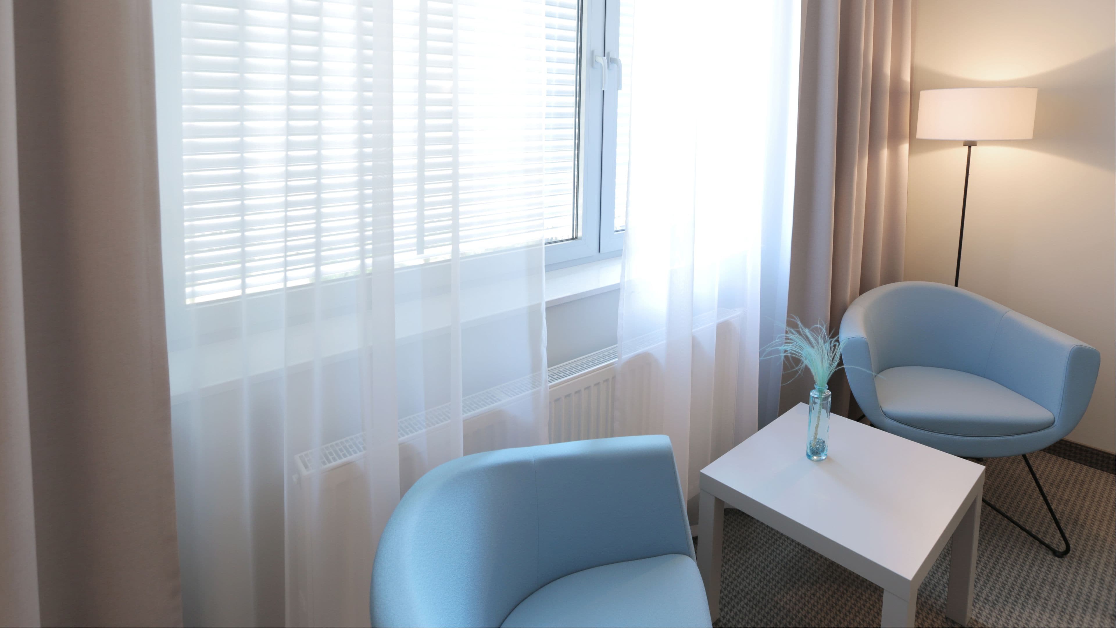 deluxe double room | premium bedding, in-room safe, desk, blackout curtains