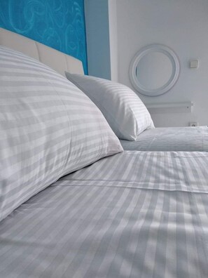 Wifi gratis y ropa de cama 