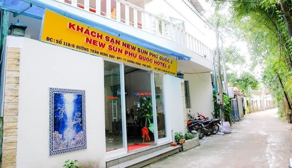 Façade de l’hébergement