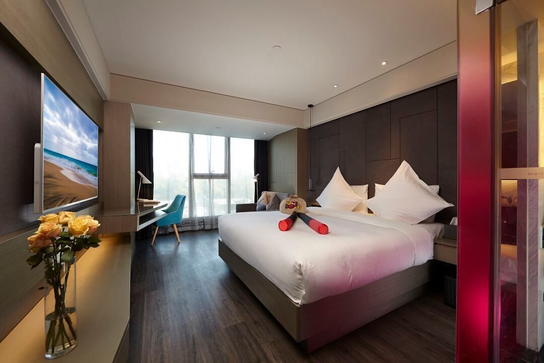 Phòng Superior, 1 giường cỡ king | Bàn, nôi/giường cho trẻ sơ sinh (phụ phí) 