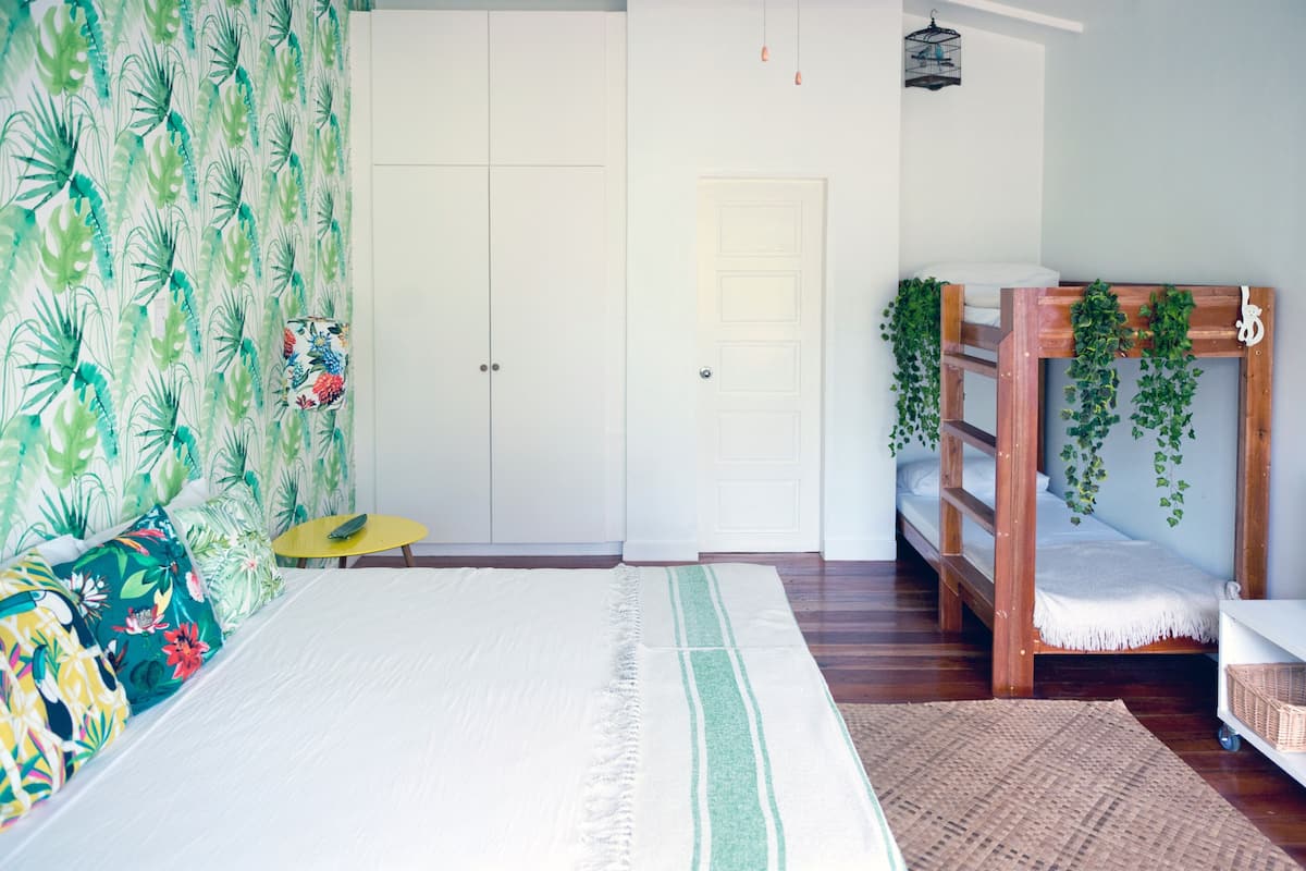 deluxe family room | in-room safe, individually decorated, individually furnished