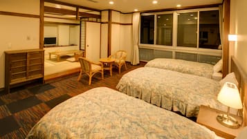 Japanese Western Style Room with 4 Japanese Futons