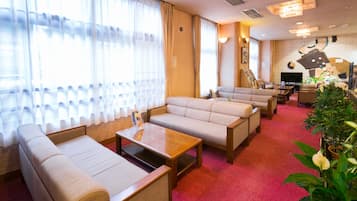 Sala de estar en el lobby