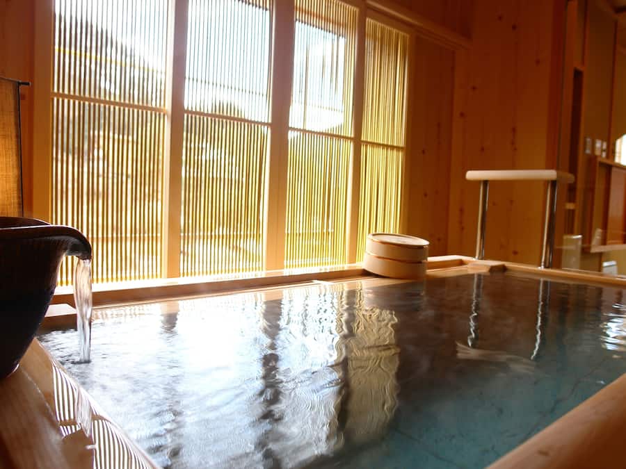 Habitación tradicional (Japanese Western Twin, Open Air Bath) | Tina profunda