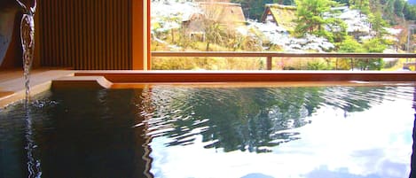 Japanese Western Style Twin Room, Open Air Bath