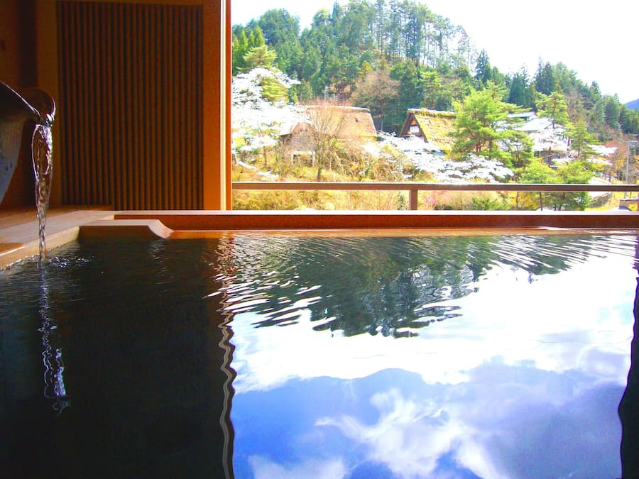 Japanese Western Style Twin Room, Open Air Bath | Premium bedding, minibar, in-room safe, desk