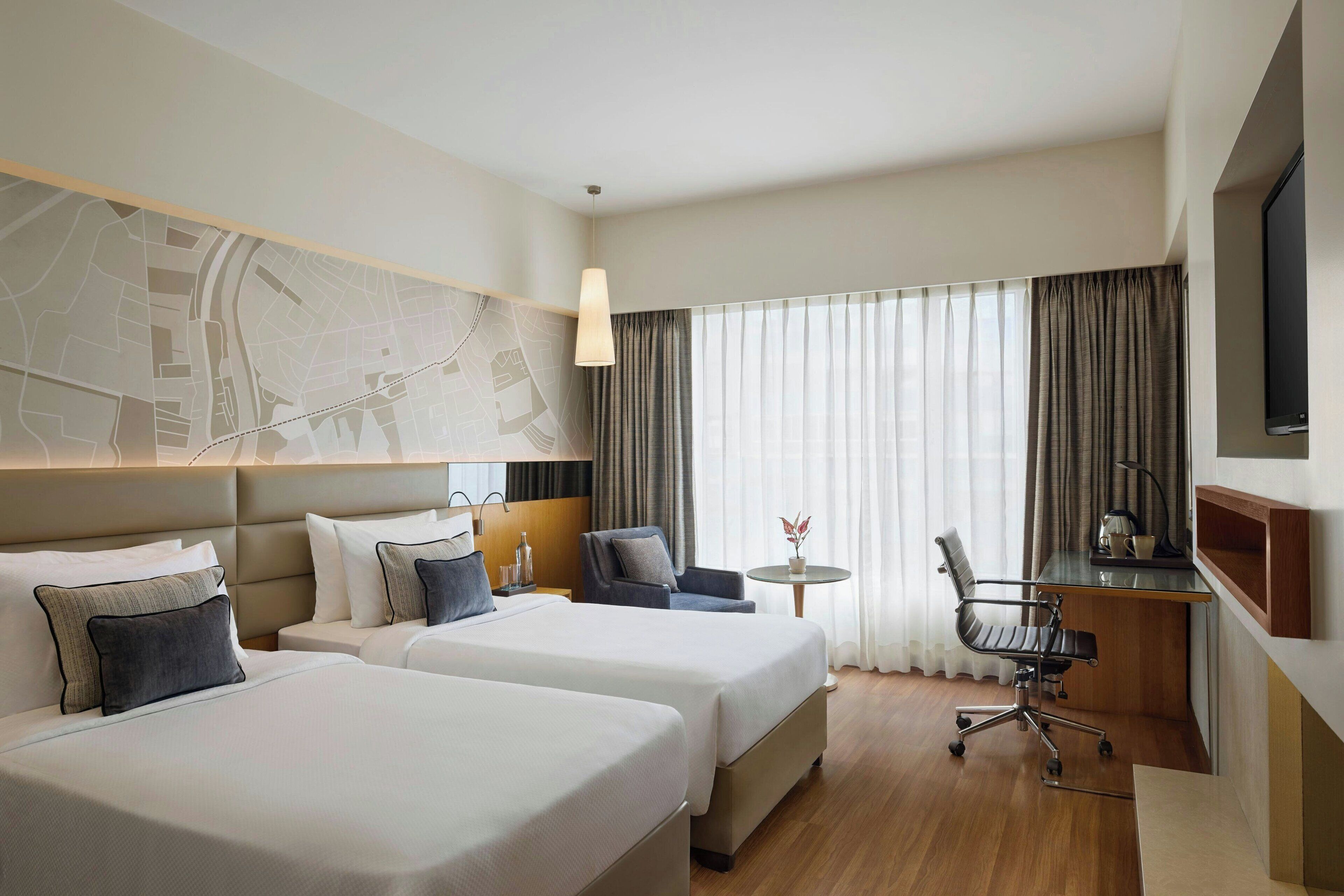 Minibar, in-room safe, desk, blackout drapes