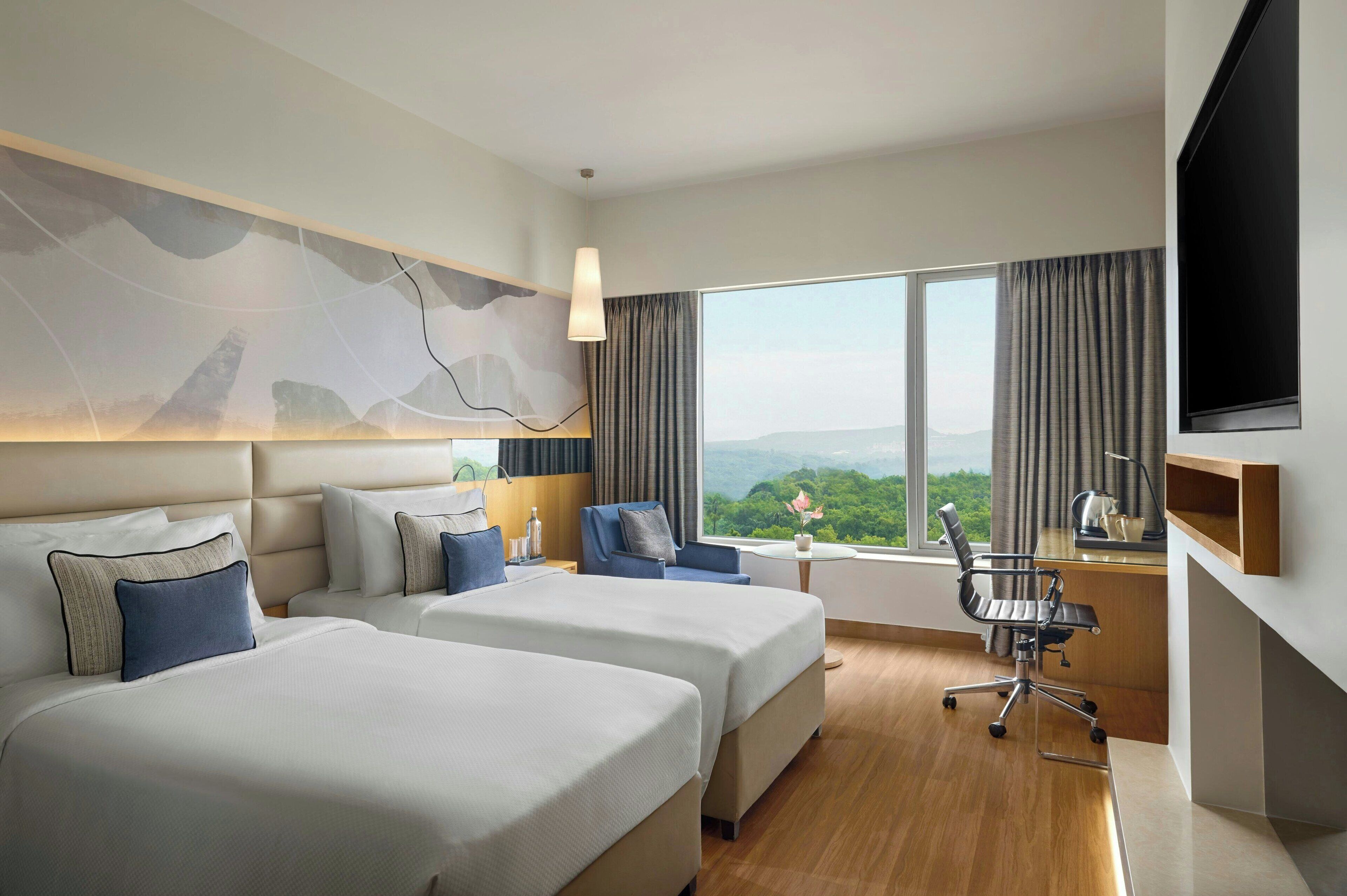 Minibar, in-room safe, desk, blackout drapes