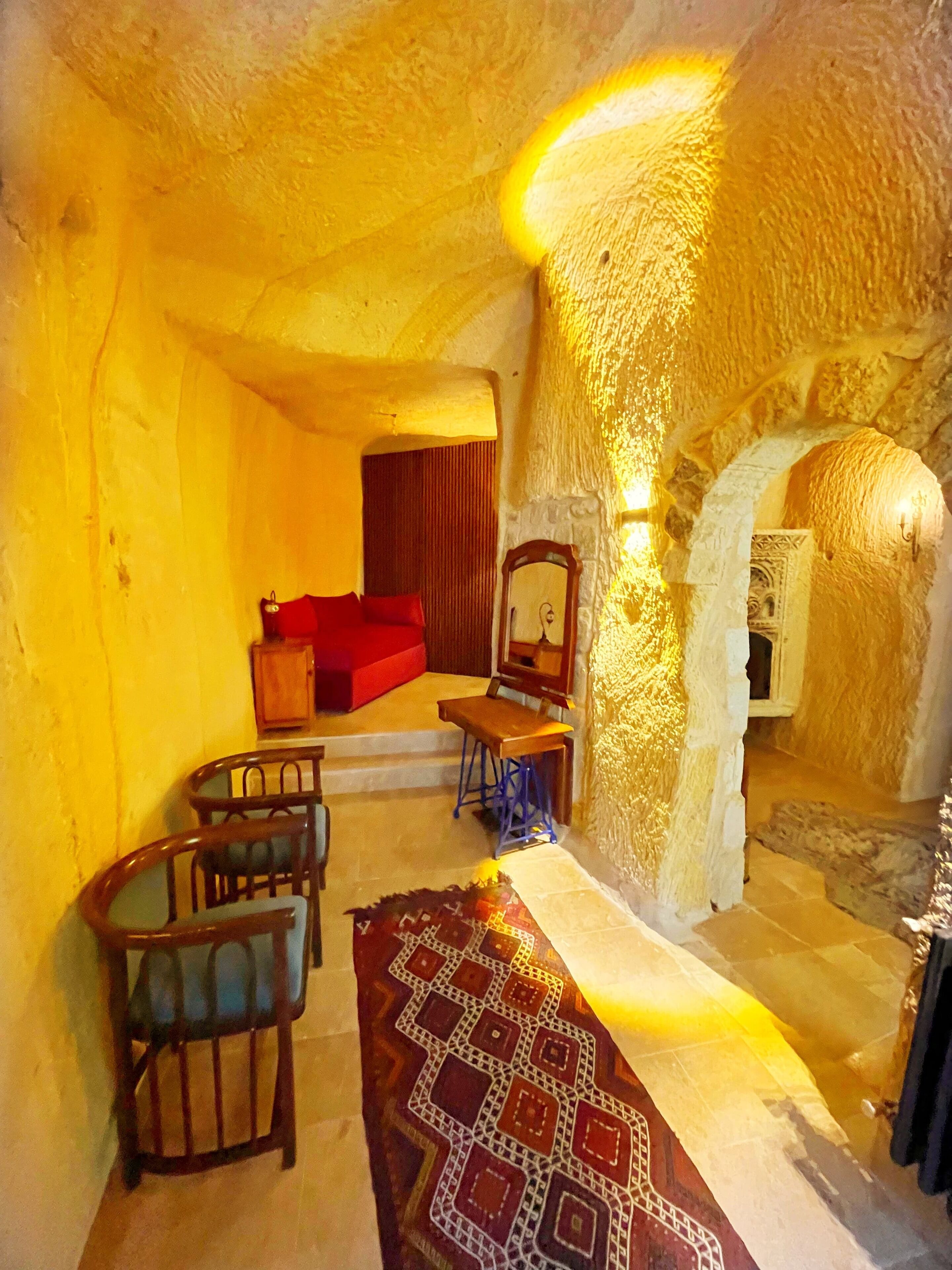 cave suite room | 2 bedrooms, egyptian cotton sheets, premium bedding, down duvets