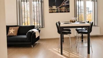 Superior Apartment, 2 Bedrooms | 2 bedrooms, premium bedding, in-room safe, soundproofing