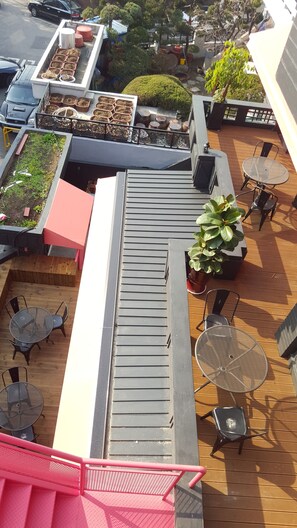 Útsýni frá gististað