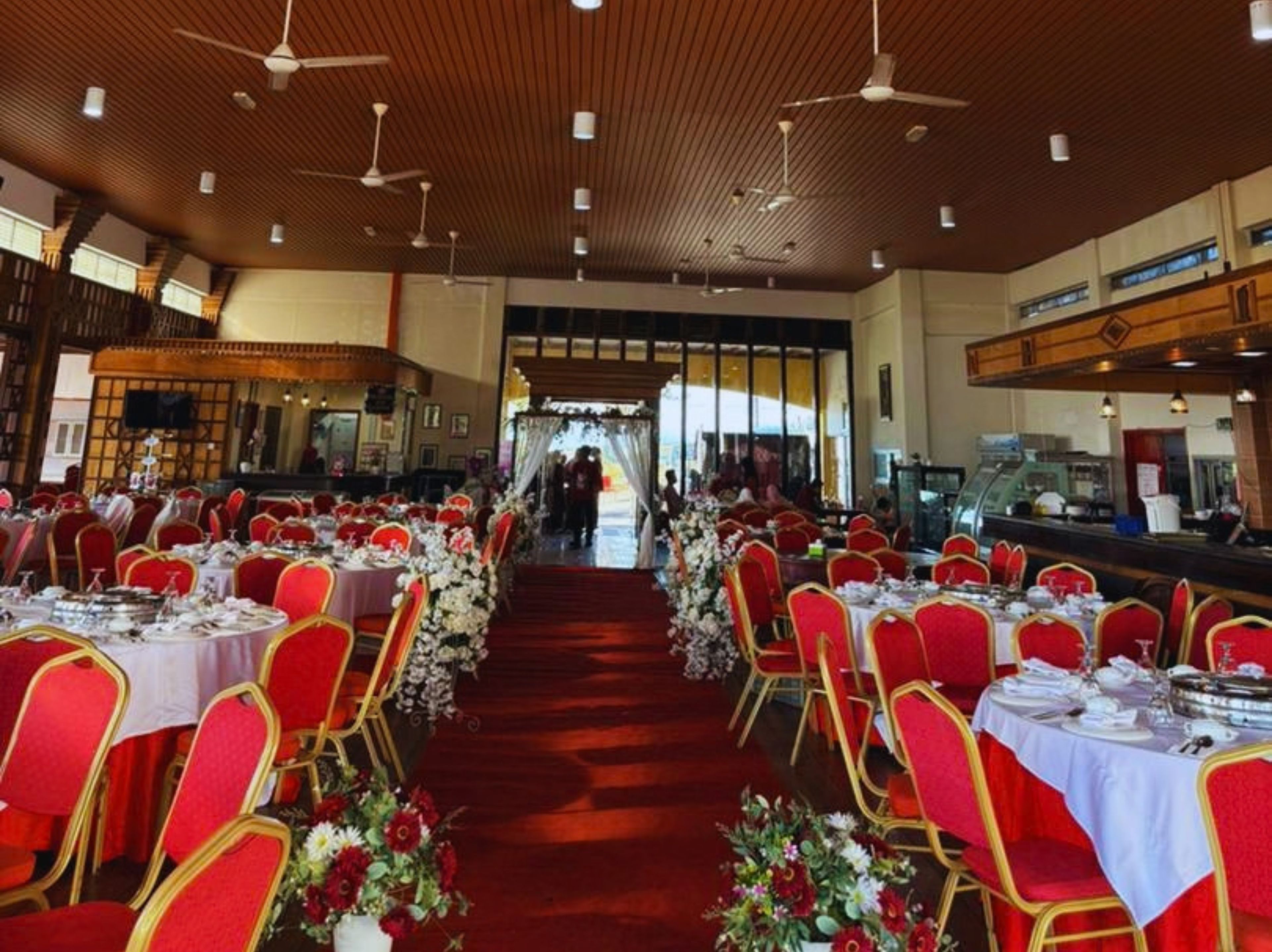 Indoor wedding