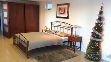 Comfort-studiosviitti, 1 makuuhuone, esteetön | Oleskelualue