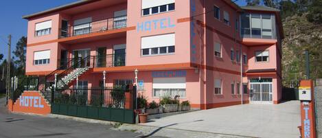 Voorkant van accommodatie