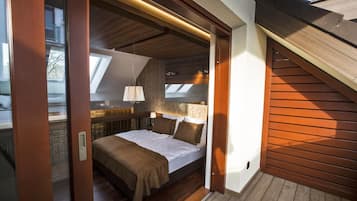 1 Schlafzimmer, hochwertige Bettwaren, Minibar, Zimmersafe