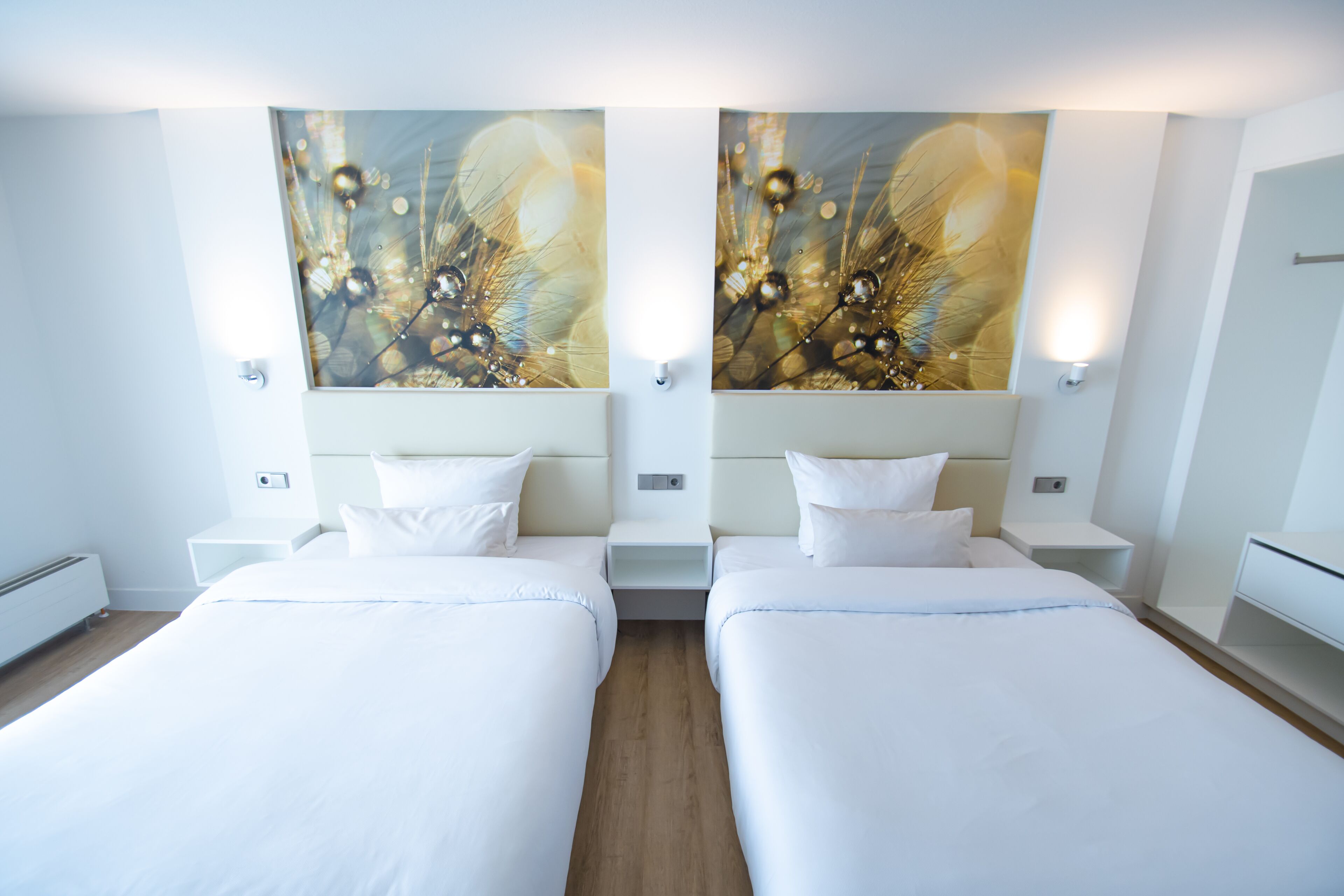 superior twin room, balcony, city view | premium bedding, in-room safe, desk, free cots/infant beds