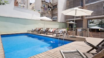 Blick von der Unterkunft