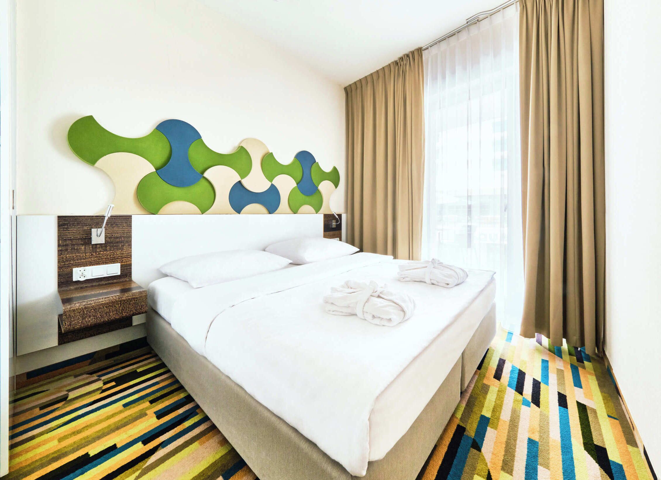 1 Schlafzimmer, hochwertige Bettwaren, kostenloses WLAN