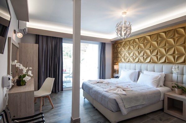 Junior-Suite, 1 Doppelbett | Fernseher