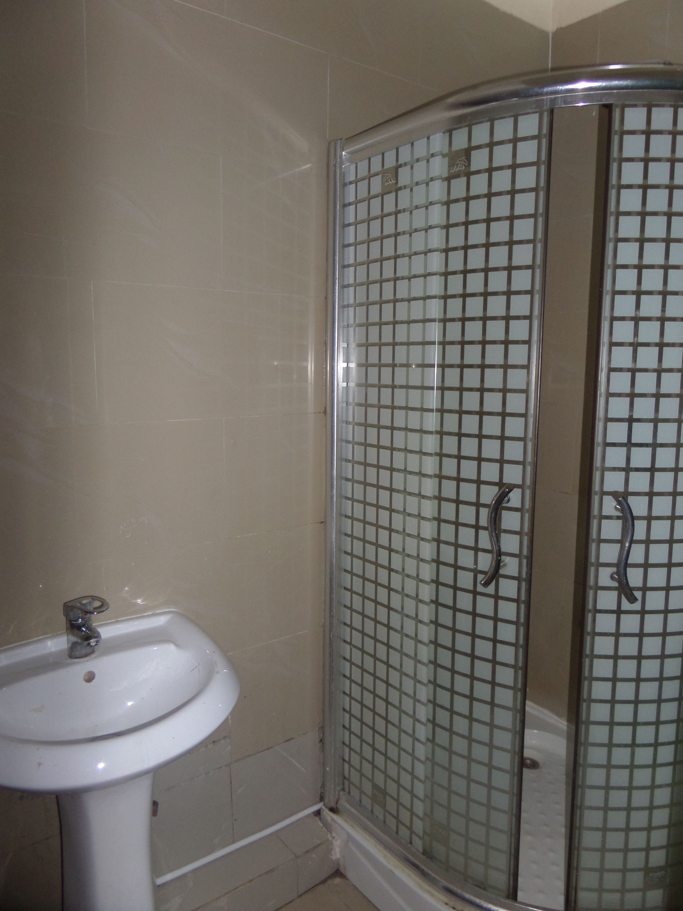 separate bathtub and shower, free toiletries, hair dryer, dressing gowns