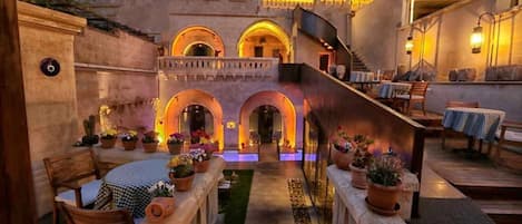 Majoituspaikan julkisivu