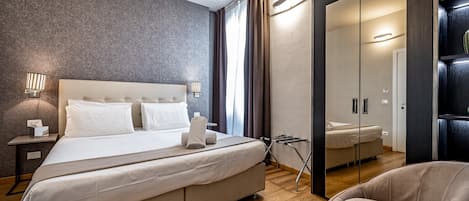 Standard Double or Twin Room | 1 bedroom, hypo-allergenic bedding, down duvets, minibar