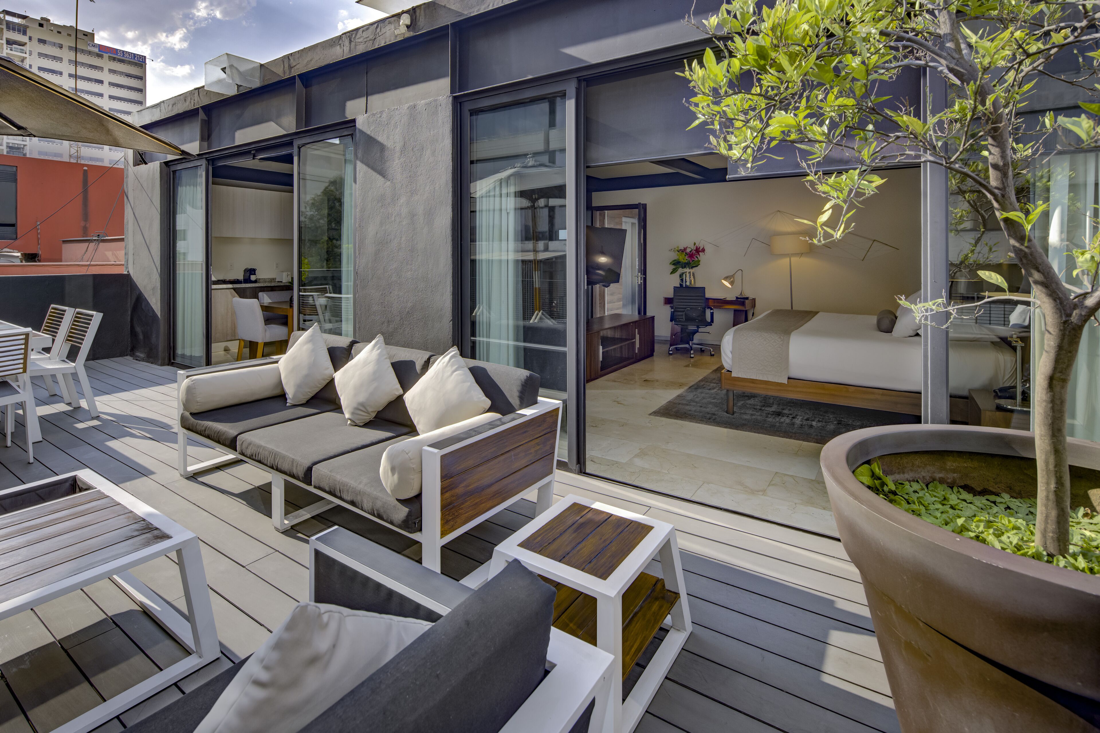 Suite Presidensial, 1 Tempat Tidur King | Teras/patio