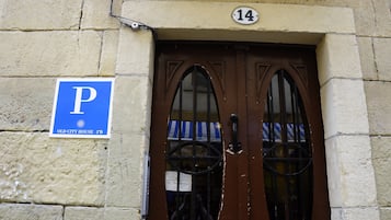 Entrada de la propiedad