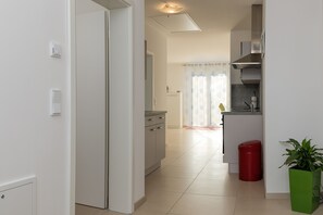 Căn hộ, 1 phòng ngủ, hiên | 1 phòng ngủ, bộ đồ giường cao cấp 