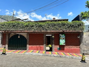 Façade de l’hébergement