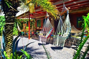 Terrace/patio - La Casa del Molino Blanco B&B (Baños de Agua Santa)