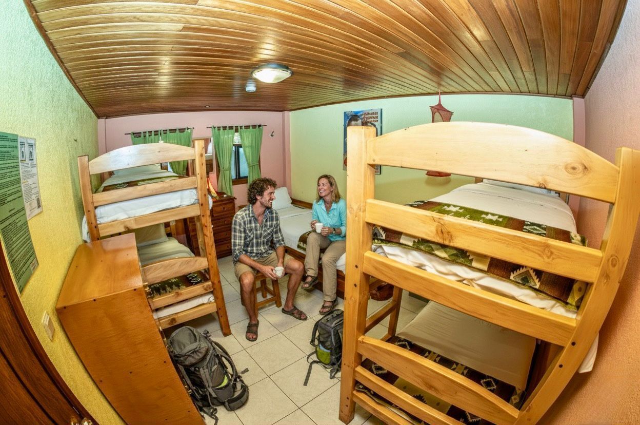 经济宿舍, 男女混合宿舍, 客房清洁服务, 花园 (5 literas, Baño Compartido) | 高档床上用品、羽绒被、加厚床垫、客房内保险箱