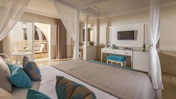 Minibar, coffres-forts dans les chambres, bureau, rideaux occultants