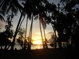 Beach nearby, white sand