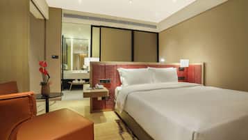 Suite, Multiple Beds | Desk, laptop workspace, soundproofing, free WiFi