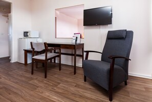 Tomannsrom – premium, balkong | Lydisolert, wi-fi (inkludert) og sengetøy