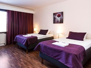 Insonorización, wifi gratis y ropa de cama 