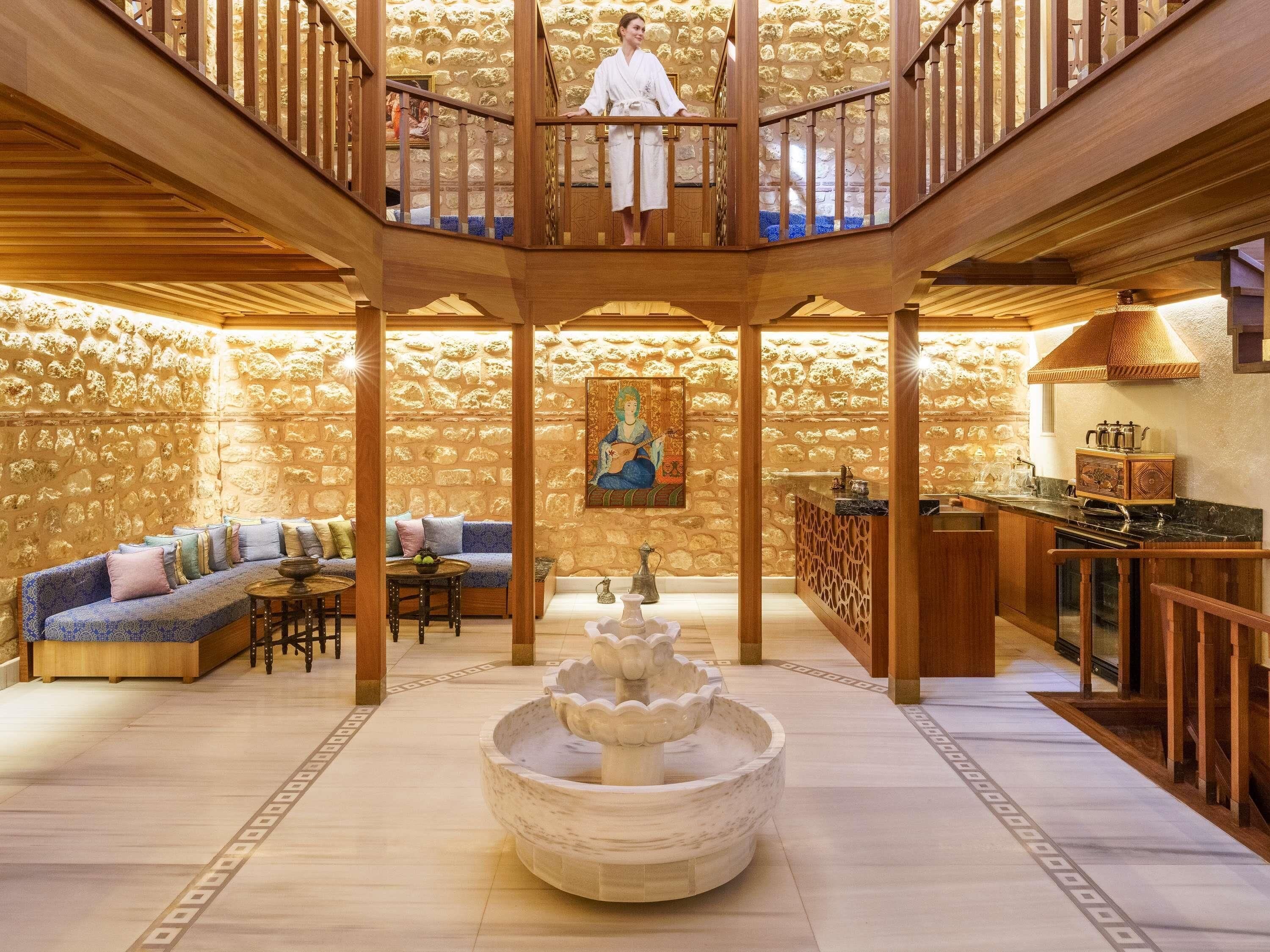 Behandlungsräume für Paare, Sauna, Whirlpool, Dampfbad