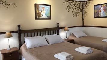 Premium bedding, free WiFi, bed sheets