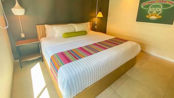 Suite, 1 cama King size, para no fumadores | Edredón, camas con pillow-top y caja de seguridad en la habitación