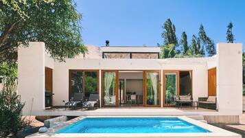 Luxury Villa, 2 Bedrooms, Private Pool, Pool View | Premium bedding, down duvets, minibar, individually decorated