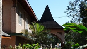 Façade de l’hébergement