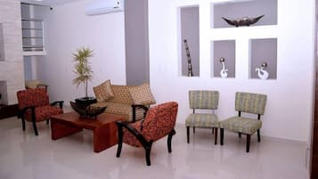 Sala de estar en el lobby