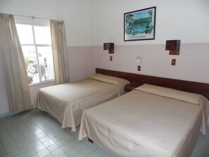 Standard Room, 2 Double Beds | Desk, free rollaway beds, free WiFi