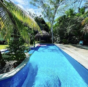 Outdoor pool, open 7:00 AM to 10:00 PM, free pool cabanas - Sand Dollar Beach Bed & Breakfast (Bocas del Toro)