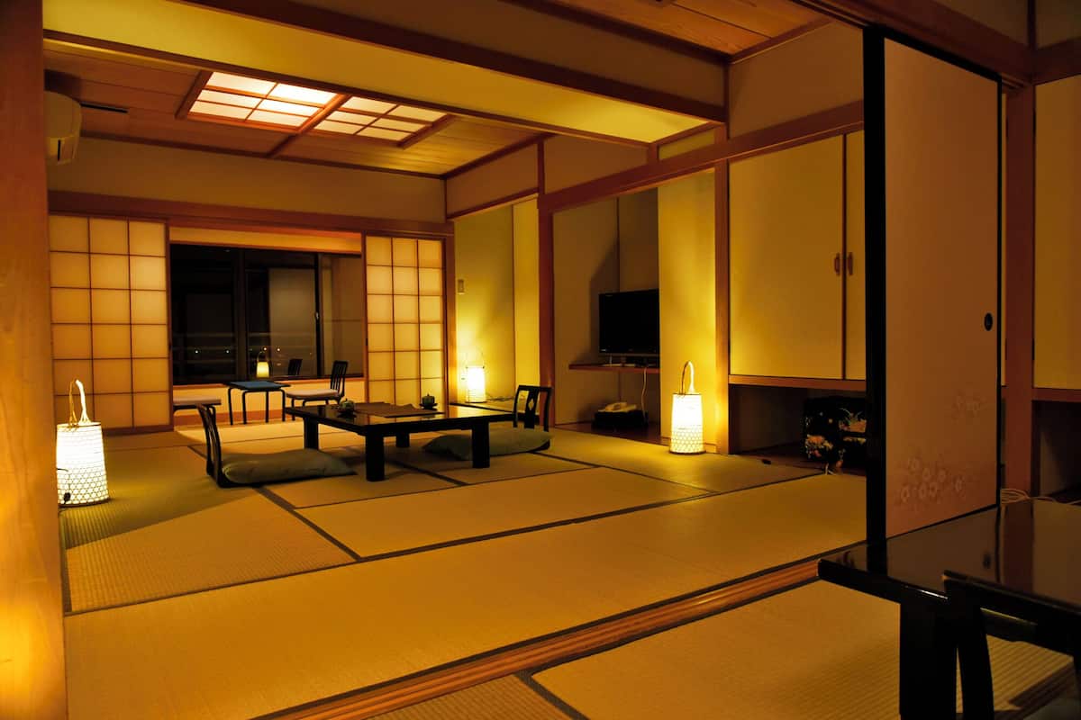 Ocean View Japanese Style Executive Room with Open-air Bath (Type B) | 1 bedroom, minibar, in-room safe, free WiFi