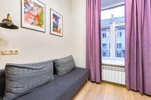 Studio, 1 Double Bed with Sofa bed, Kitchenette (Orange) | View from room