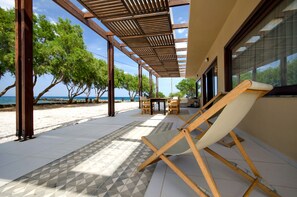 Villa, 3 Schlafzimmer, Meerblick, Strandnähe | Außenbereich